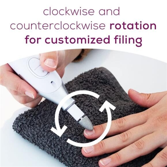 Nail Drill,7in1 Nail Kit with Strong Sapphire Nail Drill Bits,Electric Nail File - Picture 5 of 7